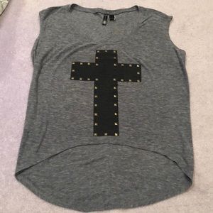 Cross muscle shirt